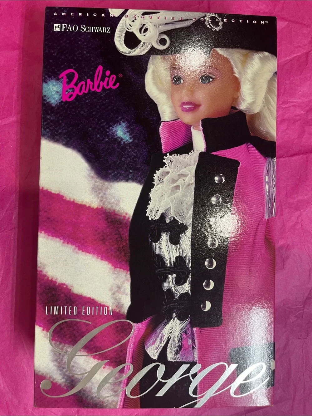 1996 Barbie Limited Edition George Doll for FAO Schwarz NRFB